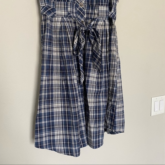 Signature by Robbie Bee sleeveless Plaid dress 10 - Picture 4 of 11